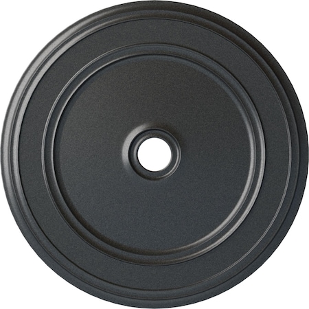 Ekena Millwork Classic Ceiling Medallion (Fits Canopies up to 5 1/2"), 41 1/8"OD x 4"ID x 2 1/8"P, Pewter CM41CLPES